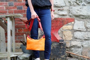 Boho Bag | Leather & Fire-hose from Elvis & Kresse