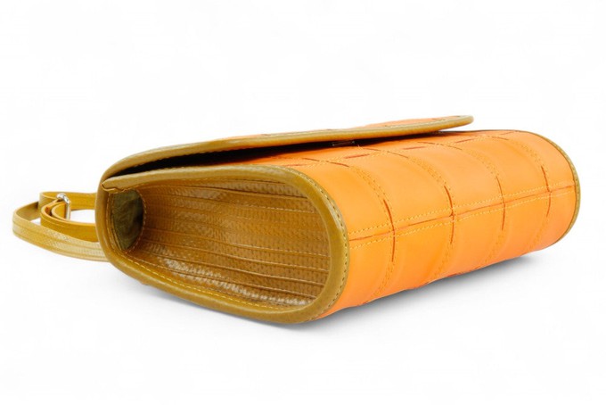 Crossbody Bag | Leather & Fire-hose from Elvis & Kresse