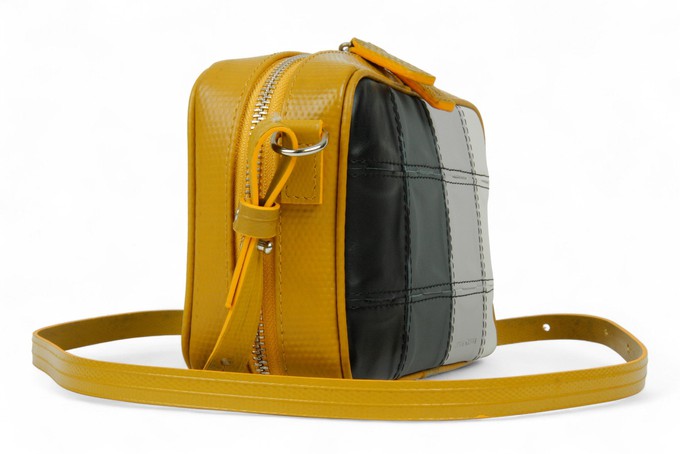 Disco Bag | Leather & Fire-hose from Elvis & Kresse