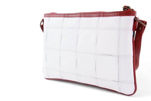 Clutch Bag | Leather & Fire-hose from Elvis & Kresse