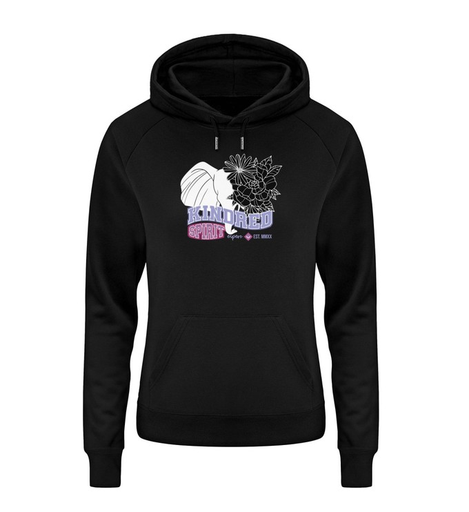 Damenhoodie Tyke Flow Schwarz from espero