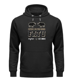 Herrenhoodie Fatu Free Schwarz from espero