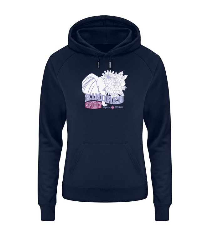 Damenhoodie Tyke Flow Navy from espero