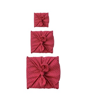 Furoshiki Cherry Fabric Gift Wrap from FabRap