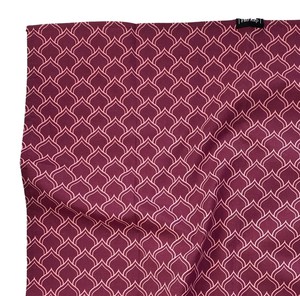 Furoshiki Gift Wrap - 3 Pack (Sizes Small, Medium & Large) Single Sided Bundle - Burgundy Arches from FabRap