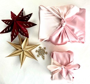 Furoshiki - Strawberry Shortcake - SILK FabRap Gift Wrapping from FabRap