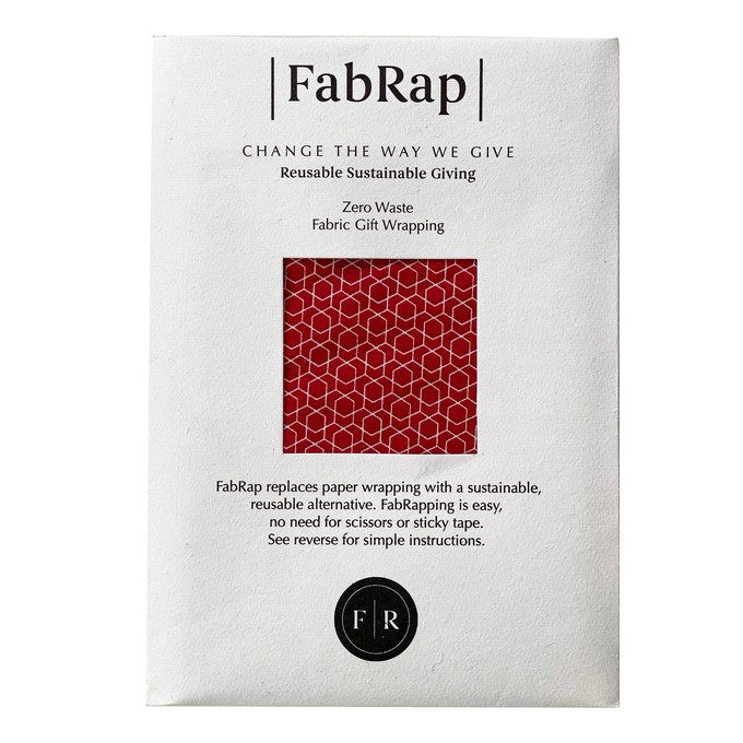 Furoshiki Cherry Fabric Gift Wrap from FabRap