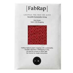 Furoshiki Cherry Fabric Gift Wrap from FabRap
