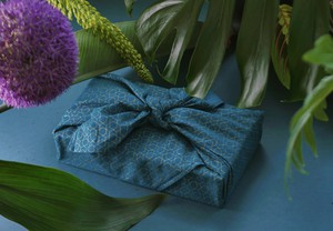 Ocean Fabric Gift Wrap Furoshiki Cloth - Single Sided from FabRap