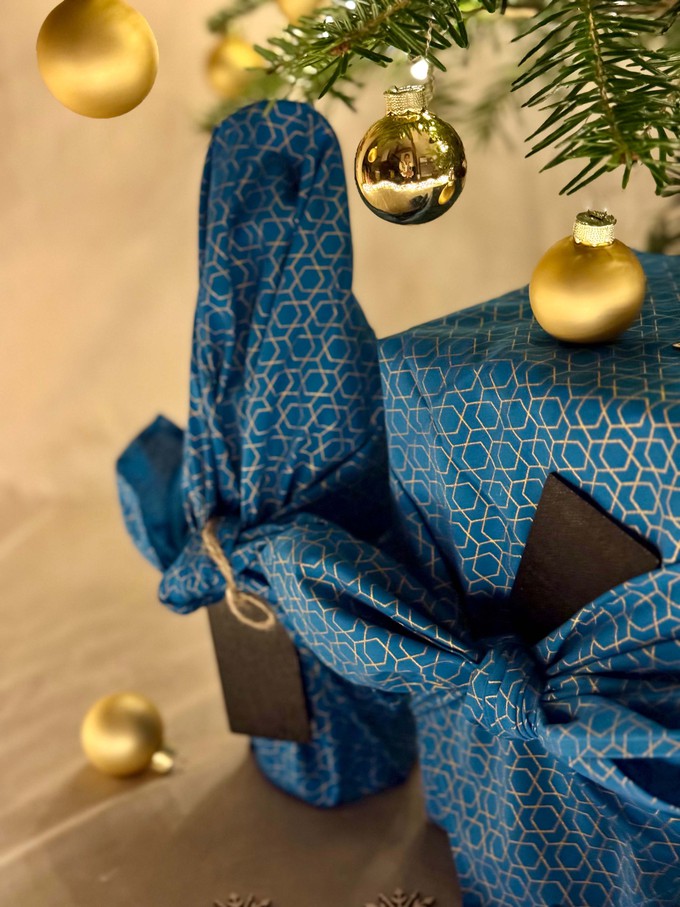 Furoshiki Ocean FabRap™ - Fabric Gift Wrap from FabRap