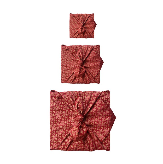 Ruby Fabric Gift Wrap Furoshiki Cloth - Single Sided from FabRap