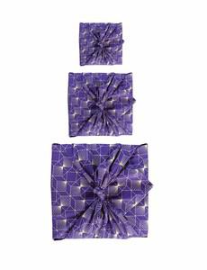 Fabric Gift Wrap Furoshiki Cloth - 3  Pack Single Sided Bundle via FabRap