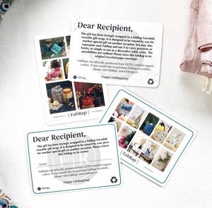 Furoshiki Gift Wrap Burgundy Arches Fabric Gift Wrap from FabRap