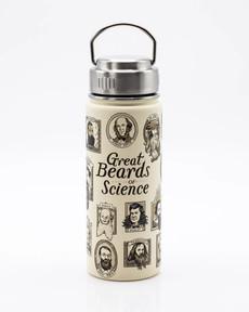 Drinkfles "Great Beards of Science" (500ml) via Fairy Positron