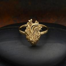 Bronzen ring anatomisch hart van Fairy Positron