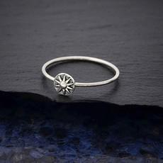 Zilveren ring zon via Fairy Positron
