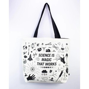 Schoudertas "Science is magic that works" from Fairy Positron