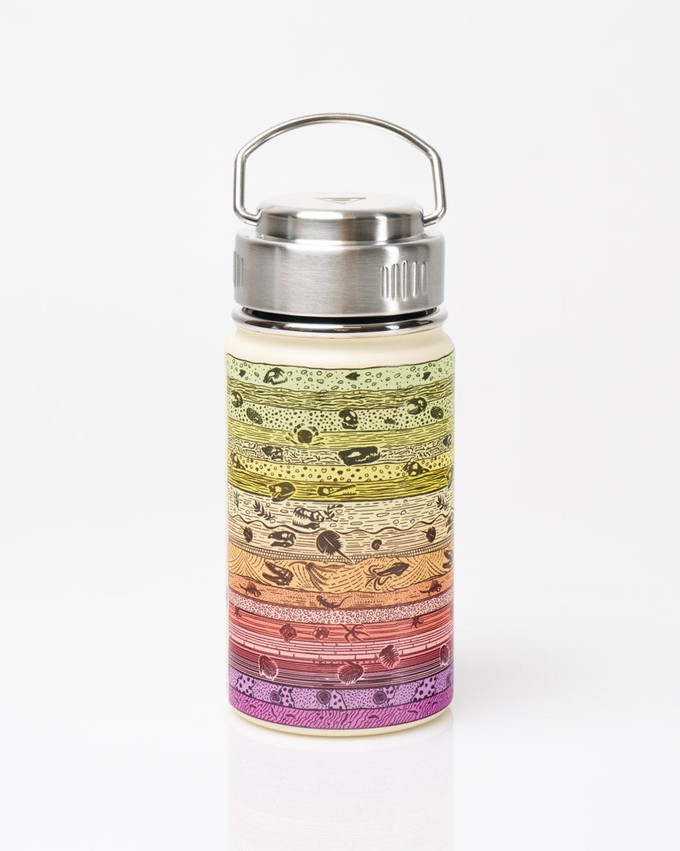 Drinkfles Fossielen & aardlagen (350ml) from Fairy Positron