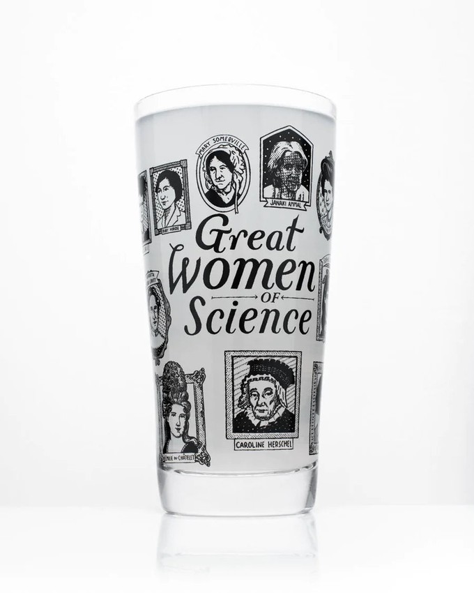 Bierglas "Great Women of Science" from Fairy Positron