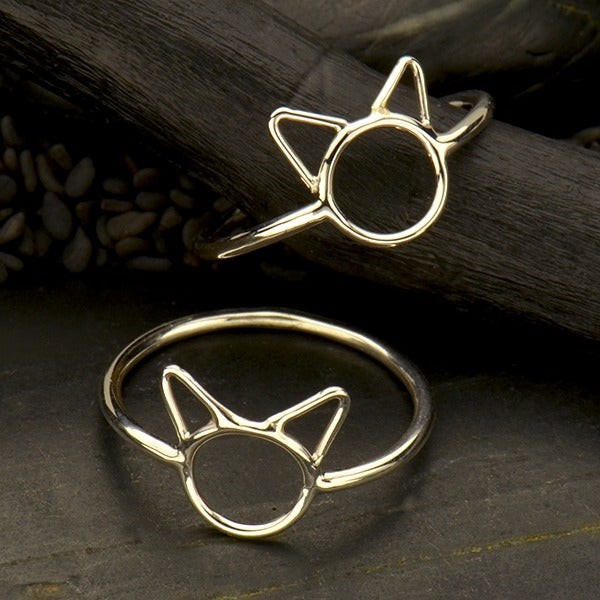 Zilveren ring kat from Fairy Positron Zilveren ring kat from Fairy Positron
