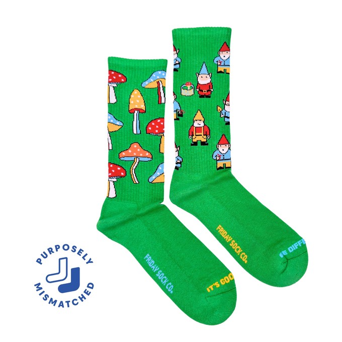 Sportsokken Paddenstoelen & Tuinkabouter from Fairy Positron