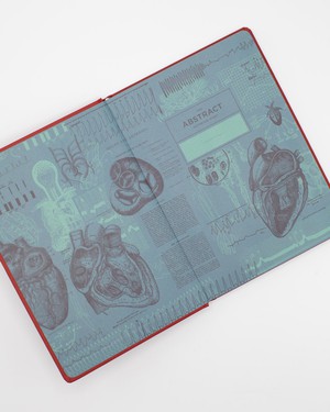 Notitieboekje anatomisch hart (A5/dotted lines) from Fairy Positron