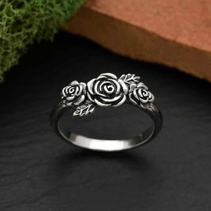 Zilveren ring rozen from Fairy Positron Zilveren ring rozen from Fairy Positron