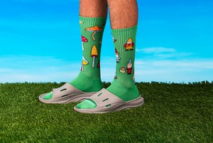 Sportsokken Paddenstoelen & Tuinkabouter from Fairy Positron