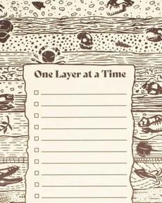 Takenlijst Stratigrafie - One Layer At A Time via Fairy Positron