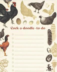 Takenlijst Kippen - Cock-A-Doodle-To-Do via Fairy Positron