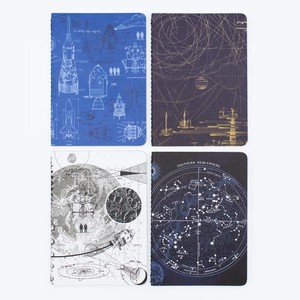 Set zaknotitieboekjes ruimtewetenschap from Fairy Positron