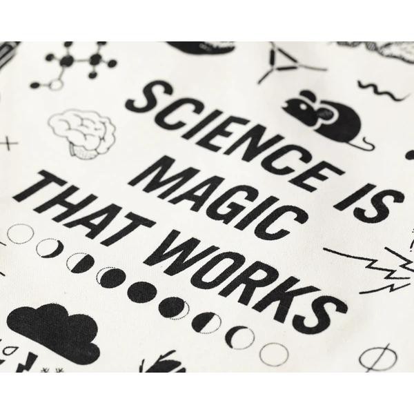 Schoudertas "Science is magic that works" from Fairy Positron