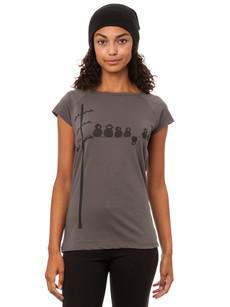 Make some noise Cap Sleeve castlerock via FellHerz T-Shirts - bio, fair & vegan