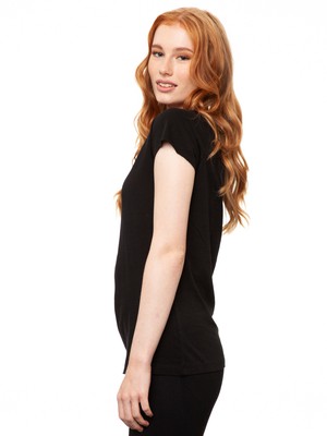 Pack of 3 cap sleeves black from FellHerz T-Shirts - bio, fair & vegan