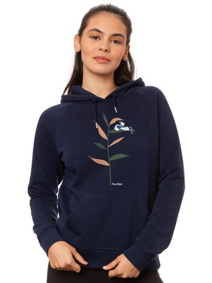 Book Lover Hoodie navy from FellHerz T-Shirts - bio, fair & vegan