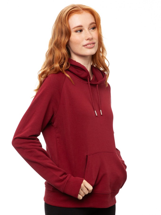 Hoodie Burgundy from FellHerz T-Shirts - bio, fair & vegan