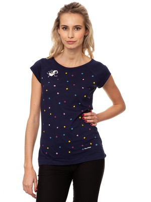 Confetti Girl Cap Sleeve midnight from FellHerz T-Shirts - bio, fair & vegan