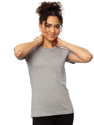 T-Shirt melange grey from FellHerz T-Shirts - bio, fair & vegan