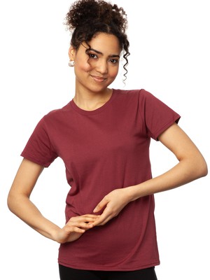 T shirt burgundy from FellHerz T-Shirts - bio, fair & vegan