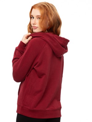 Hoodie Burgundy from FellHerz T-Shirts - bio, fair & vegan