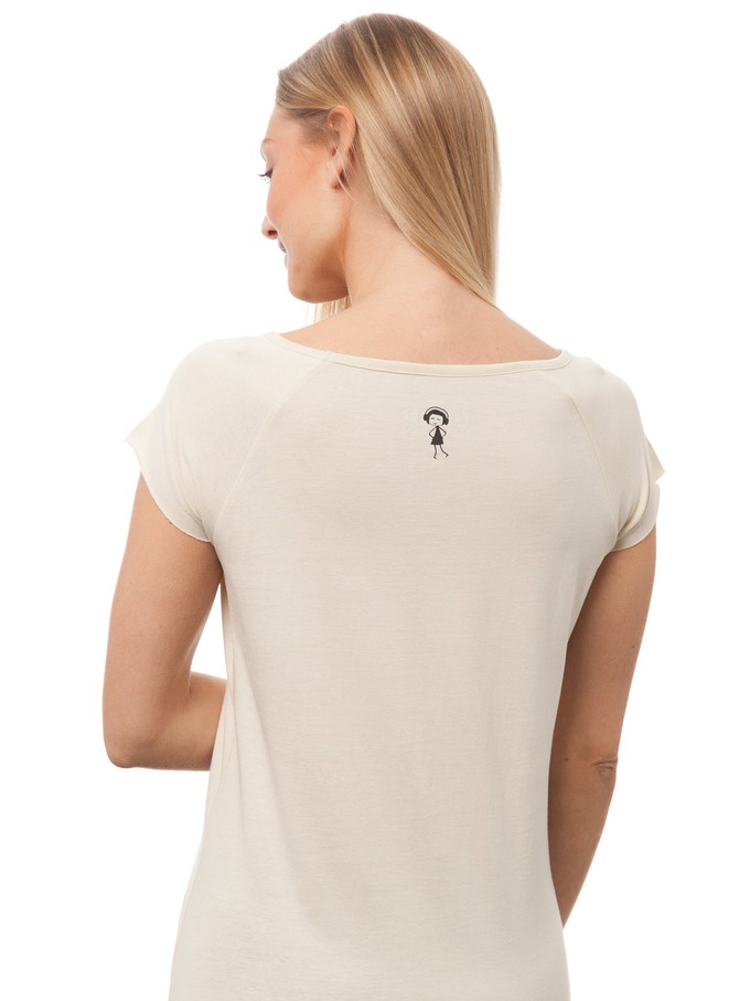 Cap sleeve sand from FellHerz T-Shirts - bio, fair & vegan