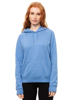 Hoodie Blue melange from FellHerz T-Shirts - bio, fair & vegan