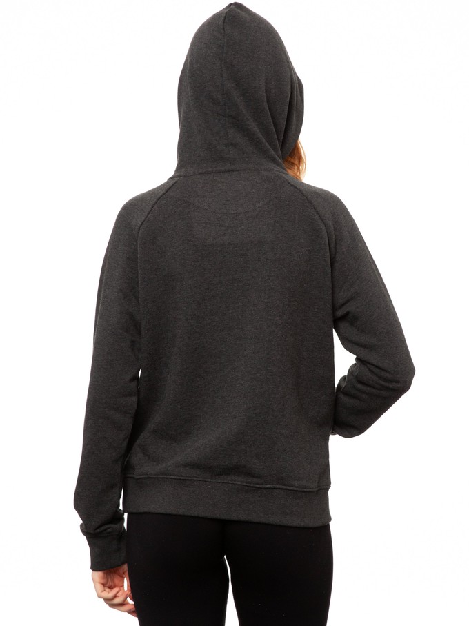 Moon Girl Navy Hoodie from FellHerz T-Shirts - bio, fair & vegan