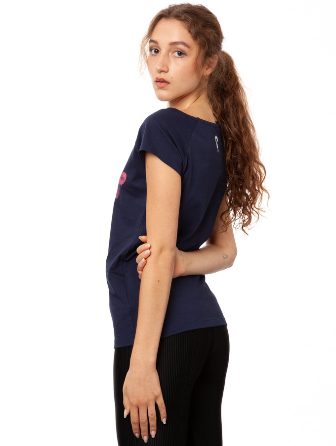 Eucalyptus Girl Cap Sleeve midnight from FellHerz T-Shirts - bio, fair & vegan