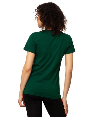 Books T-Shirt bottle green from FellHerz T-Shirts - bio, fair & vegan