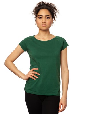 Cap Sleeve scarab green from FellHerz T-Shirts - bio, fair & vegan