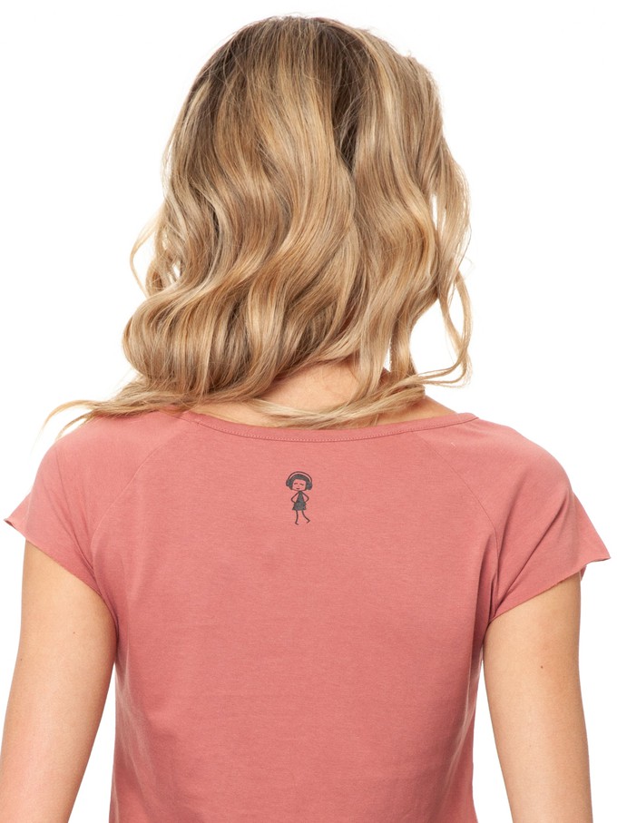 Cap Sleeve dusty rose from FellHerz T-Shirts - bio, fair & vegan