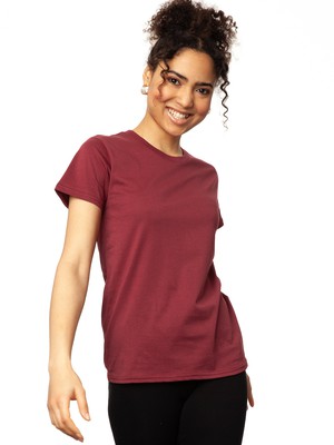 T shirt burgundy from FellHerz T-Shirts - bio, fair & vegan