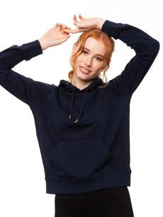 Hoodie Navy via FellHerz T-Shirts - bio, fair & vegan