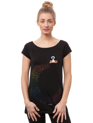 Ommm Cap Sleeve black from FellHerz T-Shirts - bio, fair & vegan